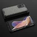 For Xiaomi Redmi Note 11 Pro 5G / Note 11 Pro+ 5G Lanyard Honeycomb PC + TPU Case(Black)