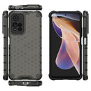 For Xiaomi Redmi Note 11 Pro 5G / Note 11 Pro+ 5G Lanyard Honeycomb PC + TPU Case(Black)