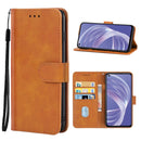 Leather Phone Case For Samsung Galaxy A73 5G(Brown)