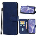 Leather Phone Case For Samsung Galaxy A73 5G(Blue)