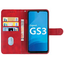 Leather Phone Case For Gigaset GS3(Red)