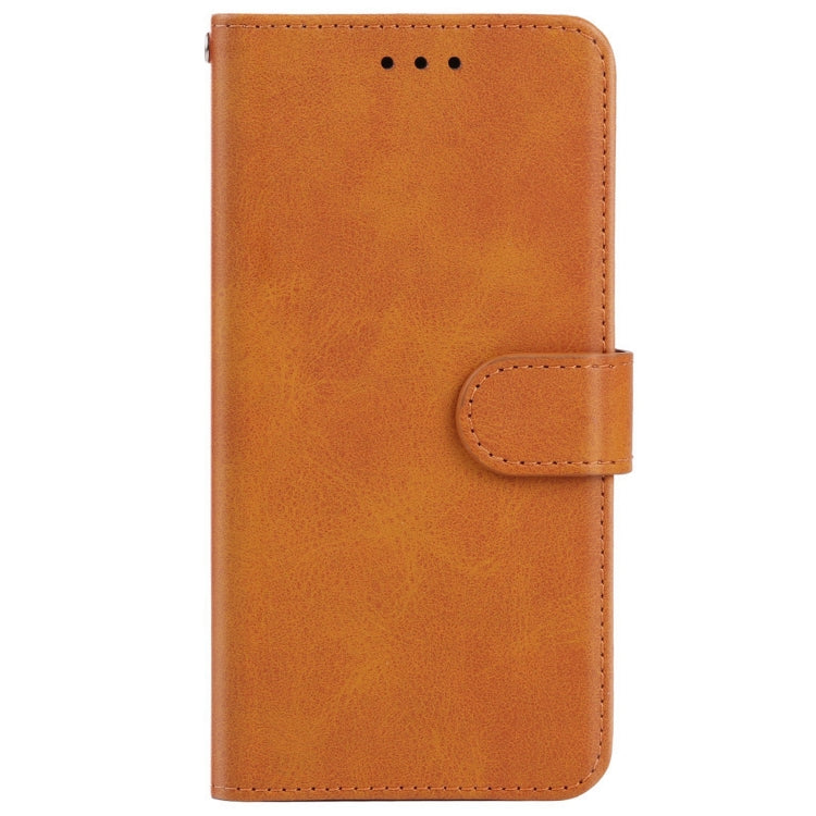 Leather Phone Case For Gigaset GS3(Brown)