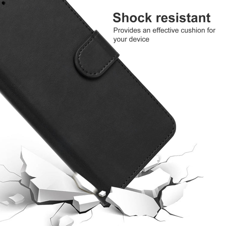 Leather Phone Case For Gigaset GS3(Black)