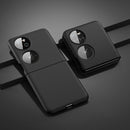 For Huawei P50 Pocket Oil-sprayed Ultra-thin Folding Phone Case(Black)