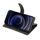 For Samsung Galaxy A03 Core Copper Buckle Leather Phone Case(Black)