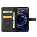 For Samsung Galaxy A03 Core Copper Buckle Leather Phone Case(Black)