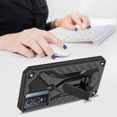 For vivo Y76 / Y76s Shockproof TPU + PC Phone Case(Black)