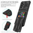 For Samsung Galaxy A33 5G Armor Card PC + TPU Phone Case(Black)