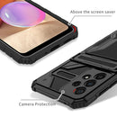 For Samsung Galaxy A33 5G Armor Card PC + TPU Phone Case(Black)