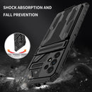 For Samsung Galaxy A33 5G Armor Card PC + TPU Phone Case(Black)