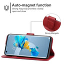 Leather Phone Case For Huawei Mate 40E 5G(Red)