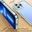 Dual-color Airbag Phone Case For iPhone 13(Purple)