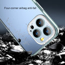 Dual-color Airbag Phone Case For iPhone 13(Purple)