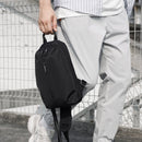 cxs-7101 Adjustable Oxford Cloth Chest Bag for Men with Glasses Hang Belt(Black)