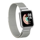 For Xiaomi Mi Watch Lite / Redmi Watch Milanese Magnetic Metal Watchband(Silver)
