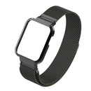 For Xiaomi Mi Watch Lite / Redmi Watch Milanese Magnetic Metal Watchband(Black)