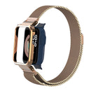For Xiaomi Mi Watch Lite / Redmi Watch Milanese Magnetic Metal Watchband(Rose Gold)