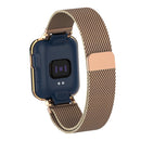 For Xiaomi Mi Watch Lite / Redmi Watch Milanese Magnetic Metal Watchband(Rose Gold)