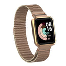 For Xiaomi Mi Watch Lite / Redmi Watch Milanese Magnetic Metal Watchband(Rose Gold)
