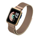 For Xiaomi Mi Watch Lite / Redmi Watch Milanese Magnetic Metal Watchband(Rose Gold)