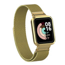 For Xiaomi Mi Watch Lite / Redmi Watch Milanese Magnetic Metal Watchband(Gold)
