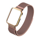 For Xiaomi Mi Watch Lite / Redmi Watch Milanese Magnetic Metal Watchband(Rose Red)