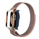 For Xiaomi Mi Watch Lite / Redmi Watch Milanese Magnetic Metal Watchband(Rose Red)