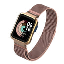 For Xiaomi Mi Watch Lite / Redmi Watch Milanese Magnetic Metal Watchband(Rose Red)