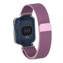 For Xiaomi Mi Watch Lite / Redmi Watch Milanese Magnetic Metal Watchband(Rose Pink)