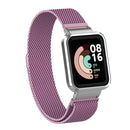 For Xiaomi Mi Watch Lite / Redmi Watch Milanese Magnetic Metal Watchband(Rose Pink)