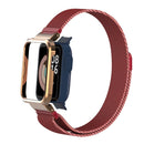 For Xiaomi Mi Watch Lite / Redmi Watch Milanese Magnetic Metal Watchband(Red)