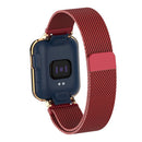 For Xiaomi Mi Watch Lite / Redmi Watch Milanese Magnetic Metal Watchband(Red)