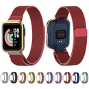 For Xiaomi Mi Watch Lite / Redmi Watch Milanese Magnetic Metal Watchband(Red)
