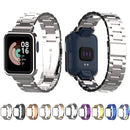 For Xiaomi Mi Watch Lite / Redmi Watch Three-Bead Metal Watchband(Black)