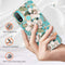 For Motorola Moto E20 / E30 / E40 Flowers and Plants Series IMD TPU Phone Case(Green Gardenia)
