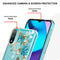 For Motorola Moto E20 / E30 / E40 Flowers and Plants Series IMD TPU Phone Case(Blue Rose)