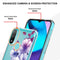 For Motorola Moto E20 / E30 / E40 Flowers and Plants Series IMD TPU Phone Case(Purple Begonia)