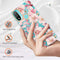 For Motorola Moto E20 / E30 / E40 Flowers and Plants Series IMD TPU Phone Case(Pink Gardenia)