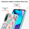 For Motorola Moto E20 / E30 / E40 Flowers and Plants Series IMD TPU Phone Case(Pink Gardenia)