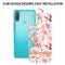 For Motorola Moto E20 / E30 / E40 Flowers and Plants Series IMD TPU Phone Case(Pink Gardenia)
