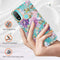 For Motorola Moto E20 / E30 / E40 Flowers and Plants Series IMD TPU Phone Case(Purple Peony)
