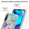 For Motorola Moto E20 / E30 / E40 Flowers and Plants Series IMD TPU Phone Case(Purple Peony)