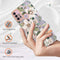 For Motorola Moto G30 / G20 / G10 / G10 Power Flowers and Plants Series IMD TPU Phone Case(Green Gardenia)
