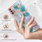 For Motorola Moto G30 / G20 / G10 / G10 Power Flowers and Plants Series IMD TPU Phone Case(Blue Rose)
