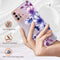 For Motorola Moto G30 / G20 / G10 / G10 Power Flowers and Plants Series IMD TPU Phone Case(Purple Begonia)