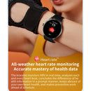 NY20 1.3 inch Smart Watch, Support Sleep Monitor / Blood Oxygen Monitor(Black)