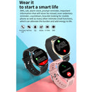 NY20 1.3 inch Smart Watch, Support Sleep Monitor / Blood Oxygen Monitor(Pink)