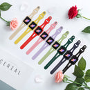 Silicone Integrated Watch Band For Apple Watch Series 7 41mm / 6&SE&5&4 40mm / 3&2&1 38mm(Blue)