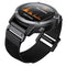 For Garmin Fenix 6X / 5X 26mm Hook And Loop Fastener Nylon Watch Band(Black)