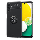 For Samsung Galaxy A13 5G Ring Holder 360 Degree Rotating TPU Case(Black)